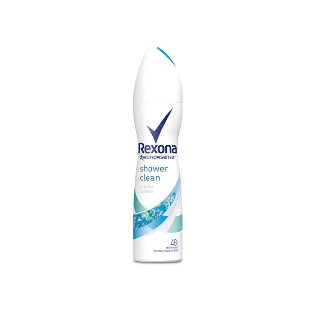 Rexona Women Antiperspirant Shower Clean Deodorant Spray 